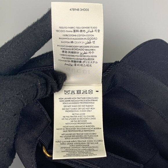 NWT Gucci Loved Embroidered Baseball Cap Size L - Picture 13 of 15